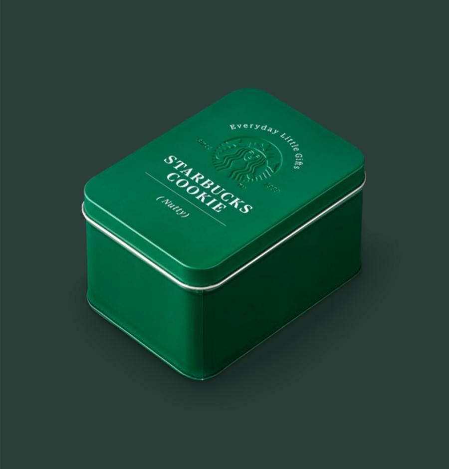 Bánh Quy STARBUCKS Nutty Cookie Tin Set - Kallos Vietnam