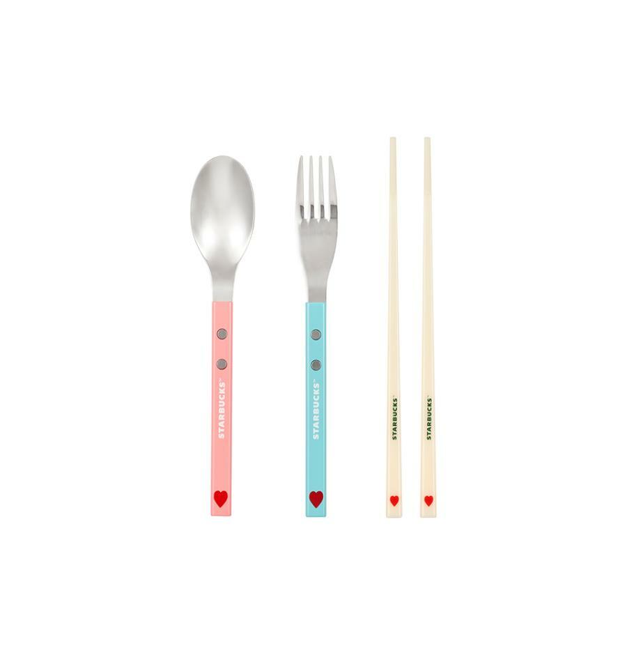 Bộ Dao Nĩa STARBUCKS DearLove Bowl & Cutlery Set - Kallos Vietnam