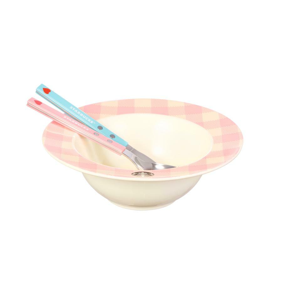 Bộ Dao Nĩa STARBUCKS DearLove Bowl & Cutlery Set - Kallos Vietnam