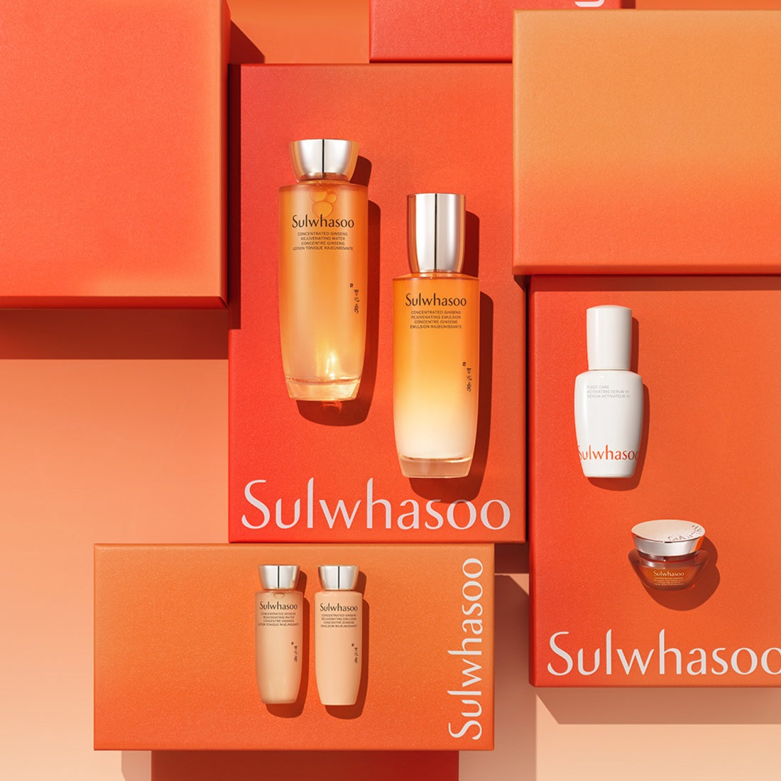 Bộ Dưỡng Da Sulwhasoo Concentrated Ginseng Rejuvenating Set - Kallos Vietnam