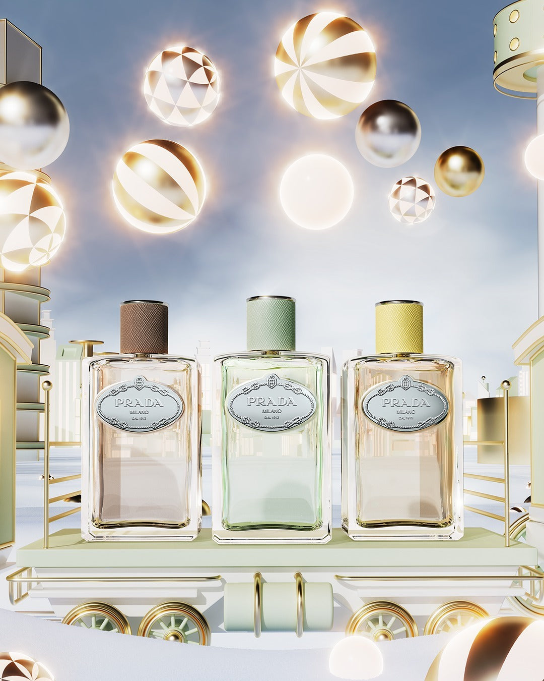 Bo Qua Tang PRADA Infusion d'Iris Eau de Parfum Holiday Gift Set 2024 - Kallos Vietnam