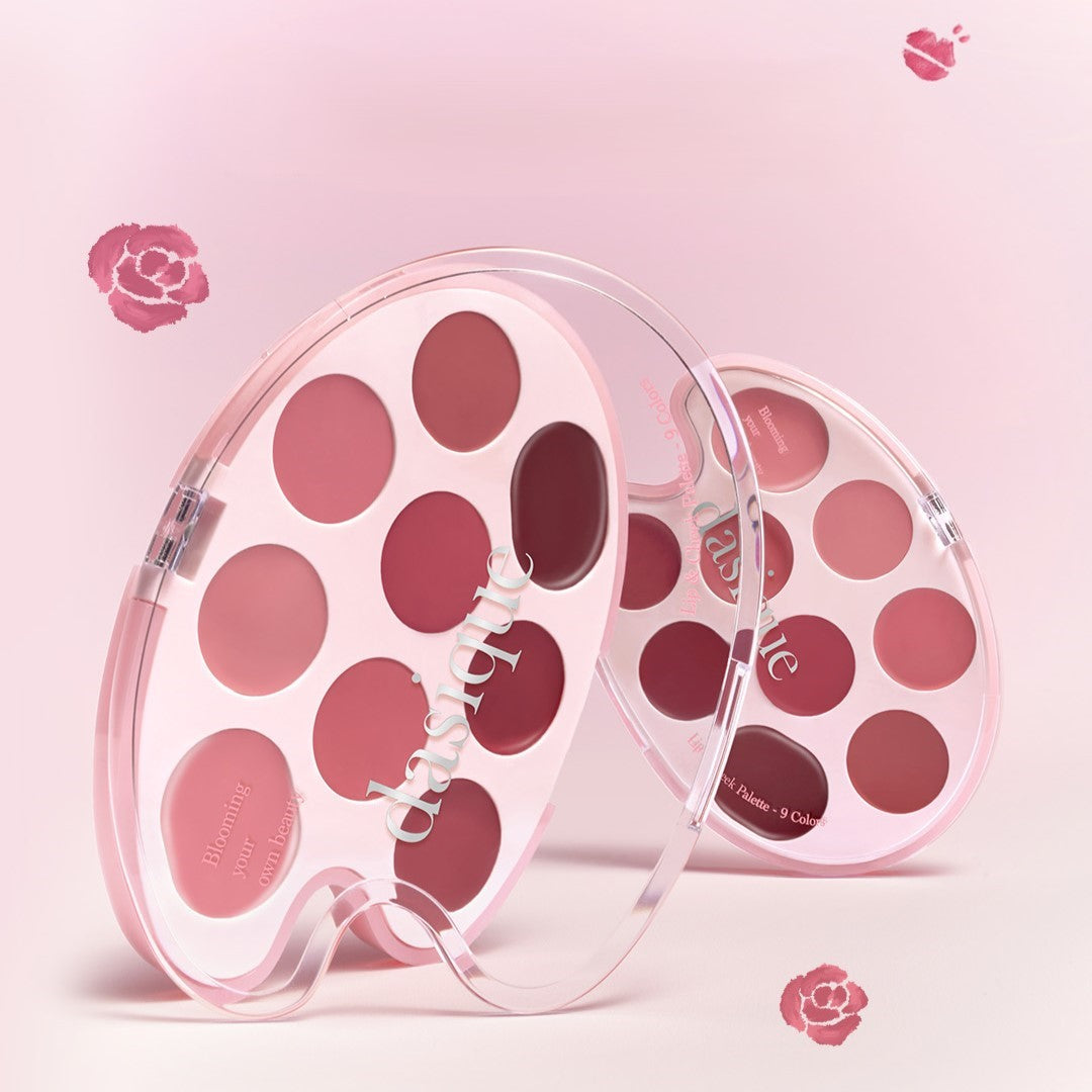 Bảng Son Má Hồng Dasique Painting Lip & Cheek Palette - Kallos Vietnam