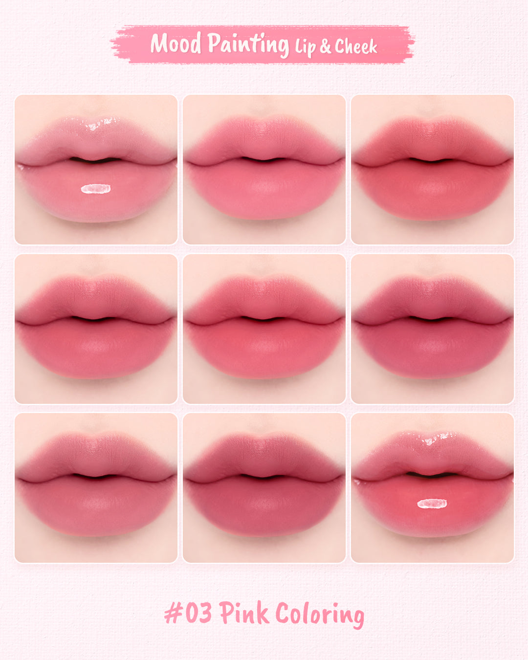 Bảng Son Má Hồng Dasique Painting Lip & Cheek Palette - Kallos Vietnam