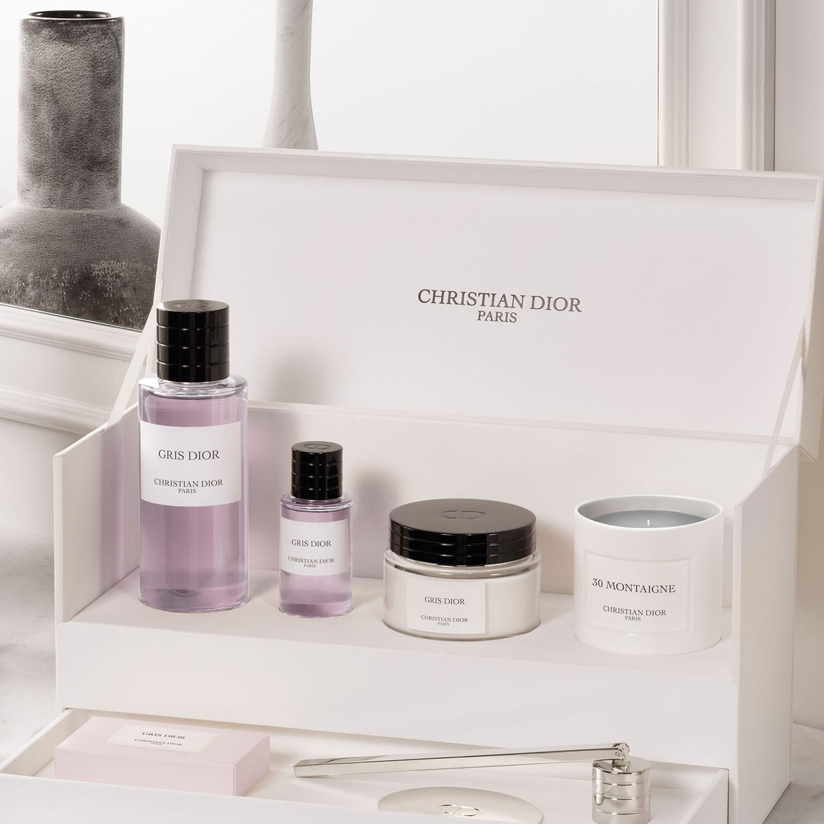 Bộ Quà Tặng Dior Gris Dior Art of Living Ritual Set - Kallos Vietnam