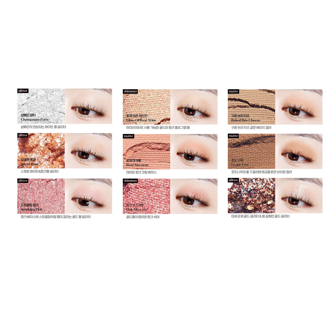 Phấn Mắt Etude House Play Color Eyes Rose Wine - Kallos Vietnam