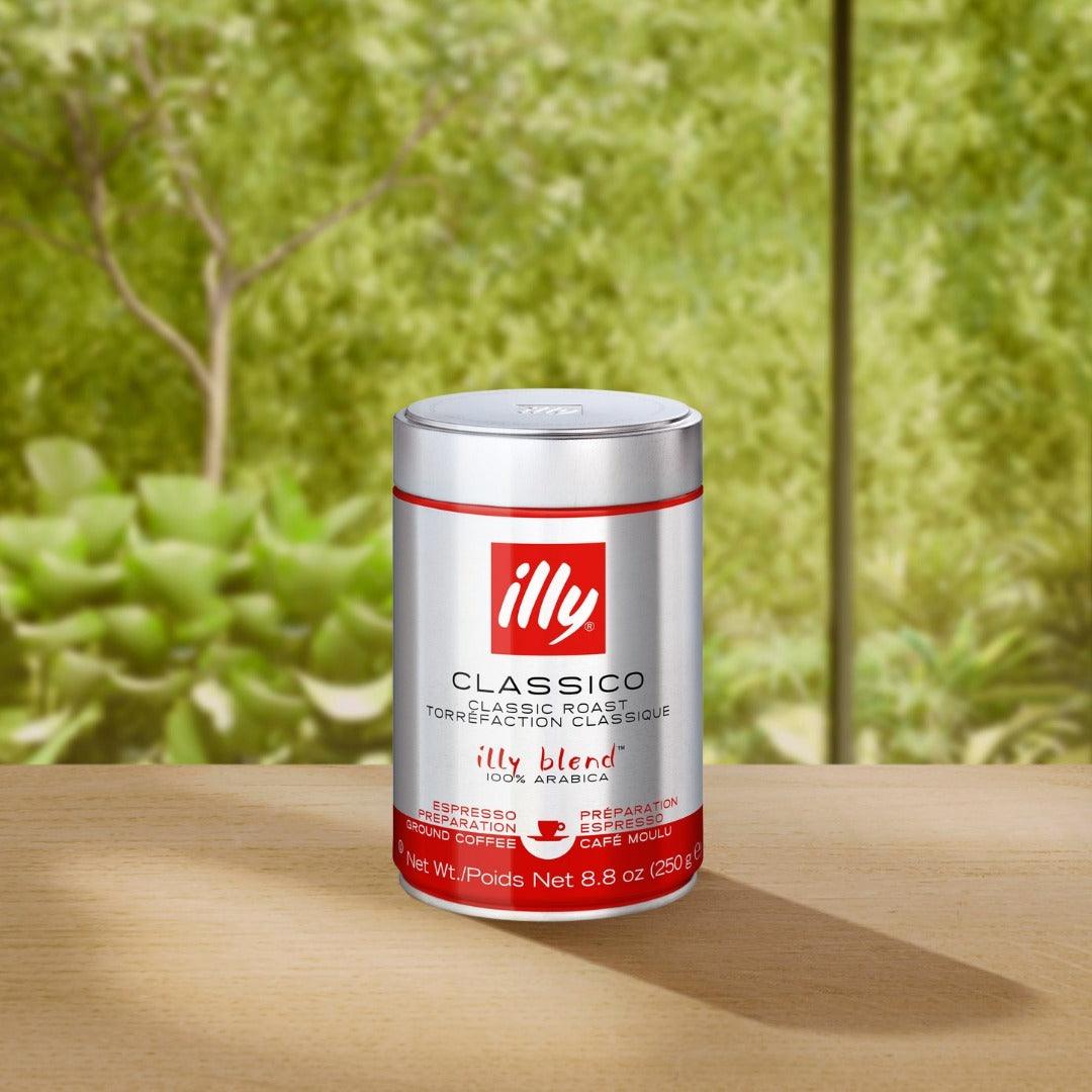 250g café moulu Moka 100% arabica - Café Illy