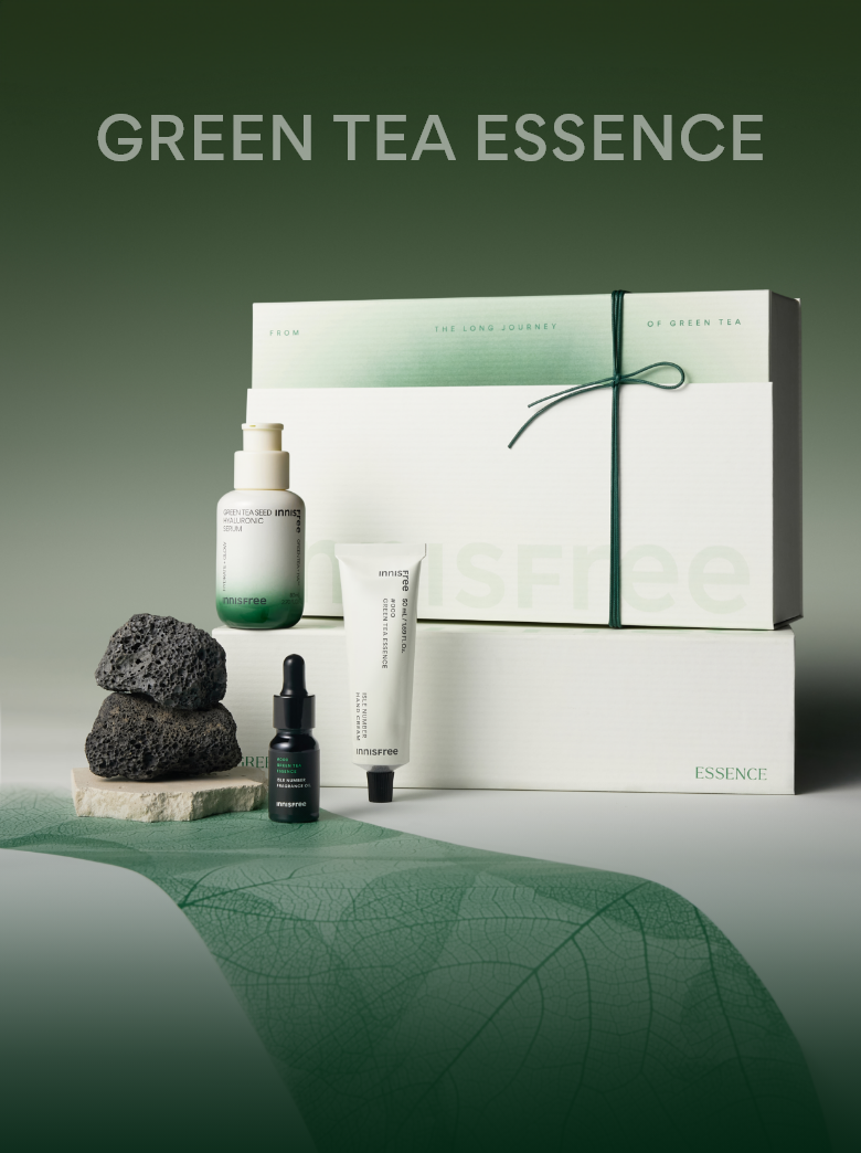 Bộ Dưỡng Da Innisfree Green Tea Essence Exclusive Set - Kallos Vietnam