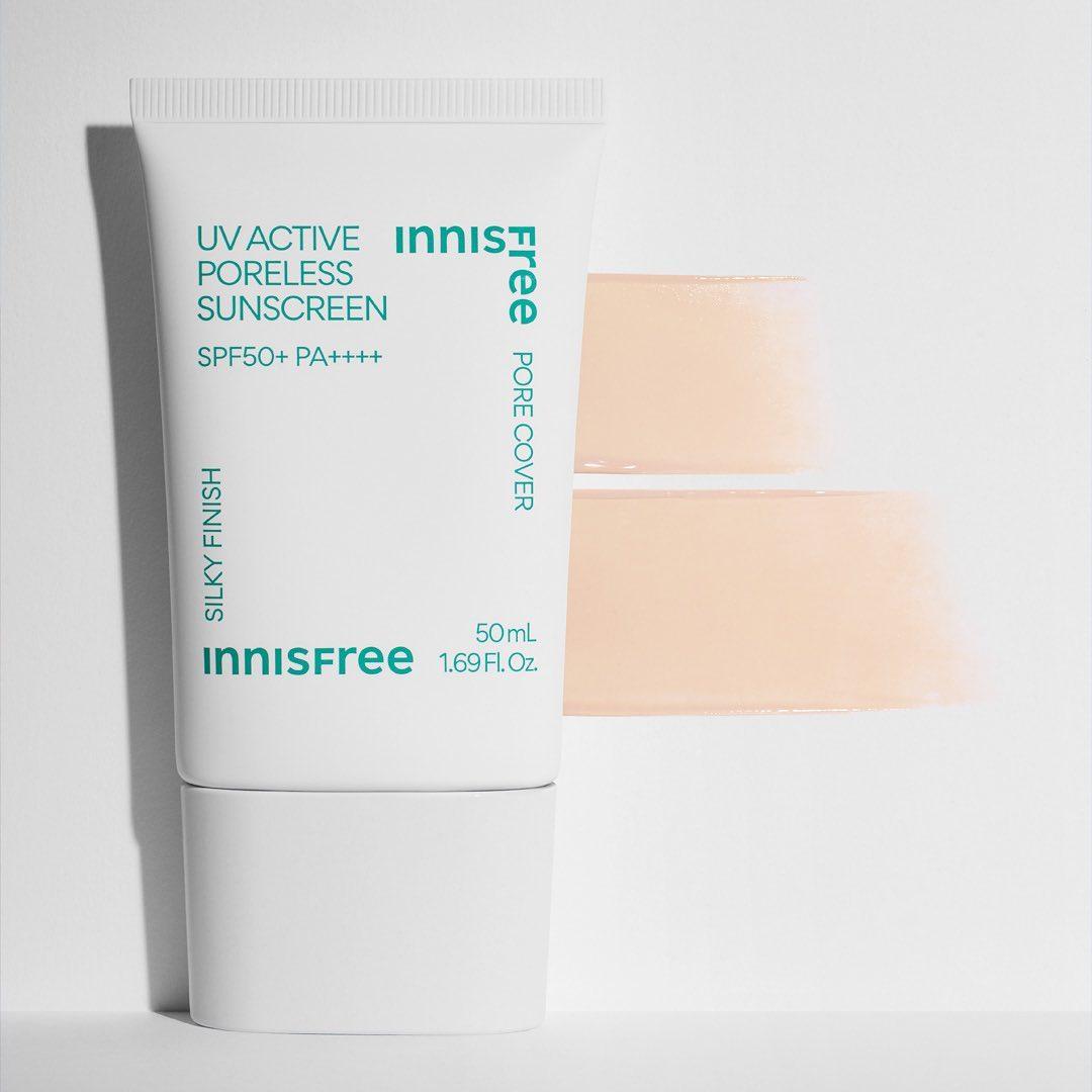 Kem Chống Nắng Innisfree UV Active Poreless Sunscreen - Kallos Vietnam