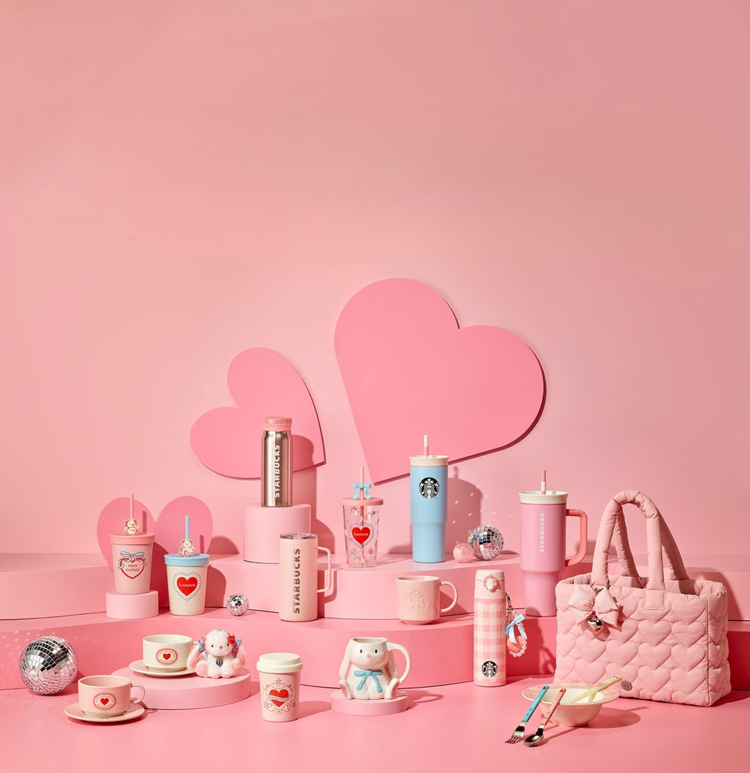 Móc Khoá STARBUCKS DearLove Locket Mirror Keychain - Kallos Vietnam