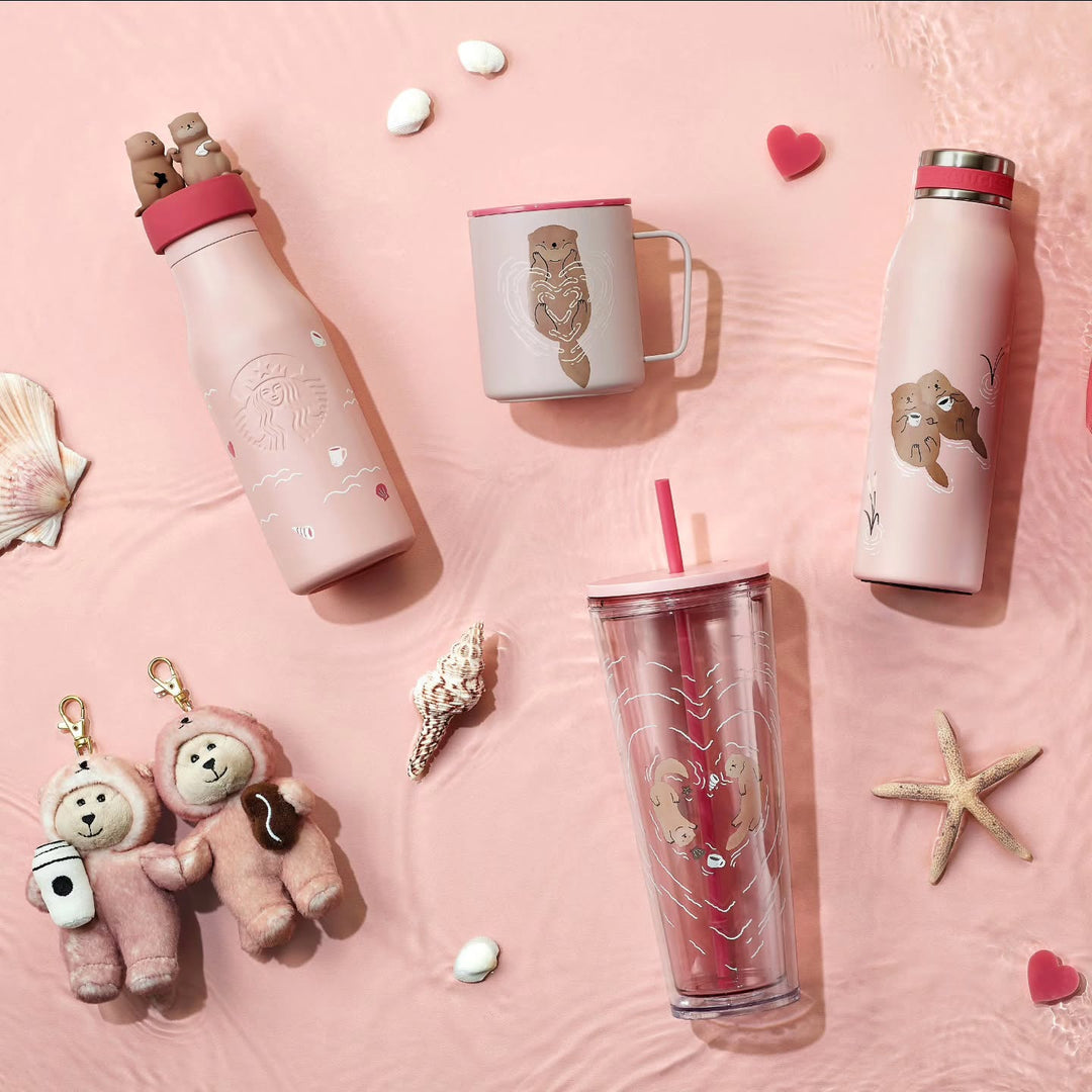 Móc Khoá STARBUCKS Lovely Otter Keychain Set - Kallos Vietnam