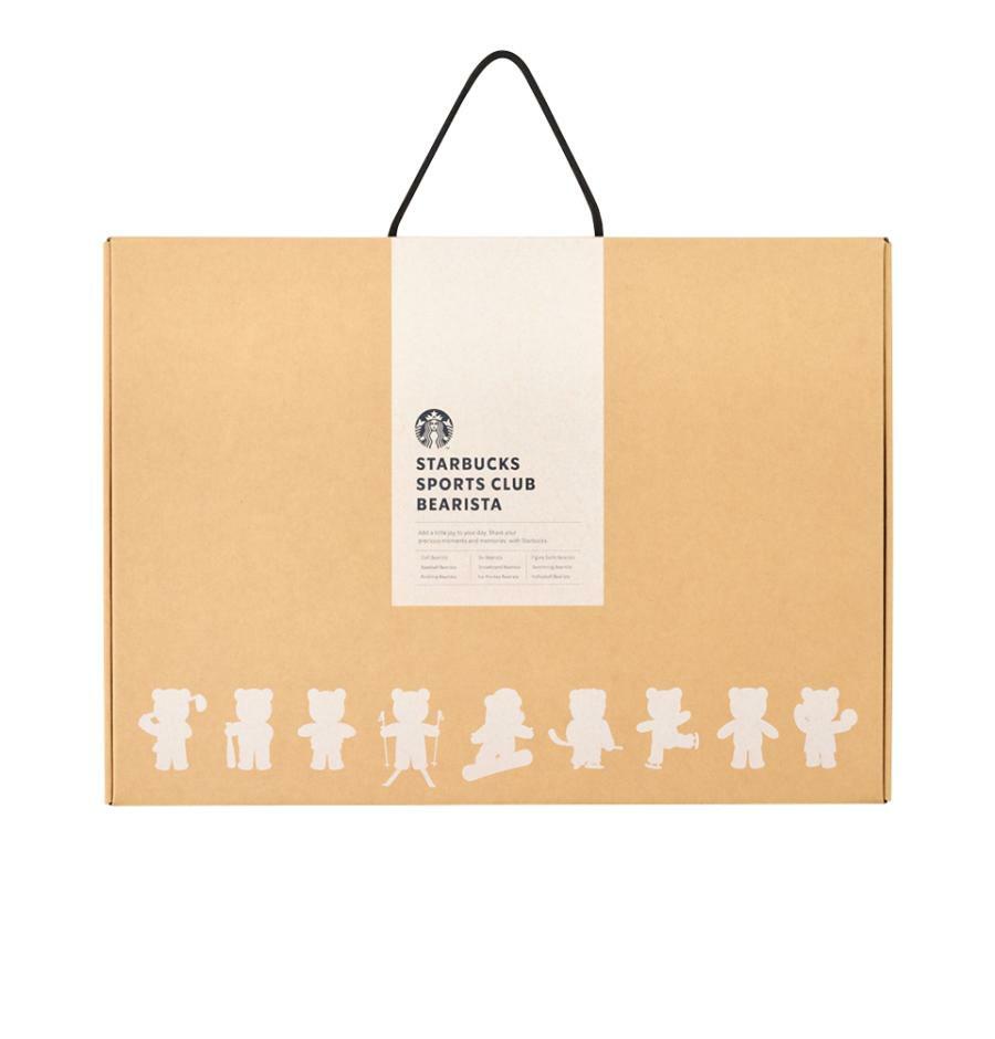 Móc Khoá STARBUCKS Sports Club Bearista Keychain Set - Kallos Vietnam