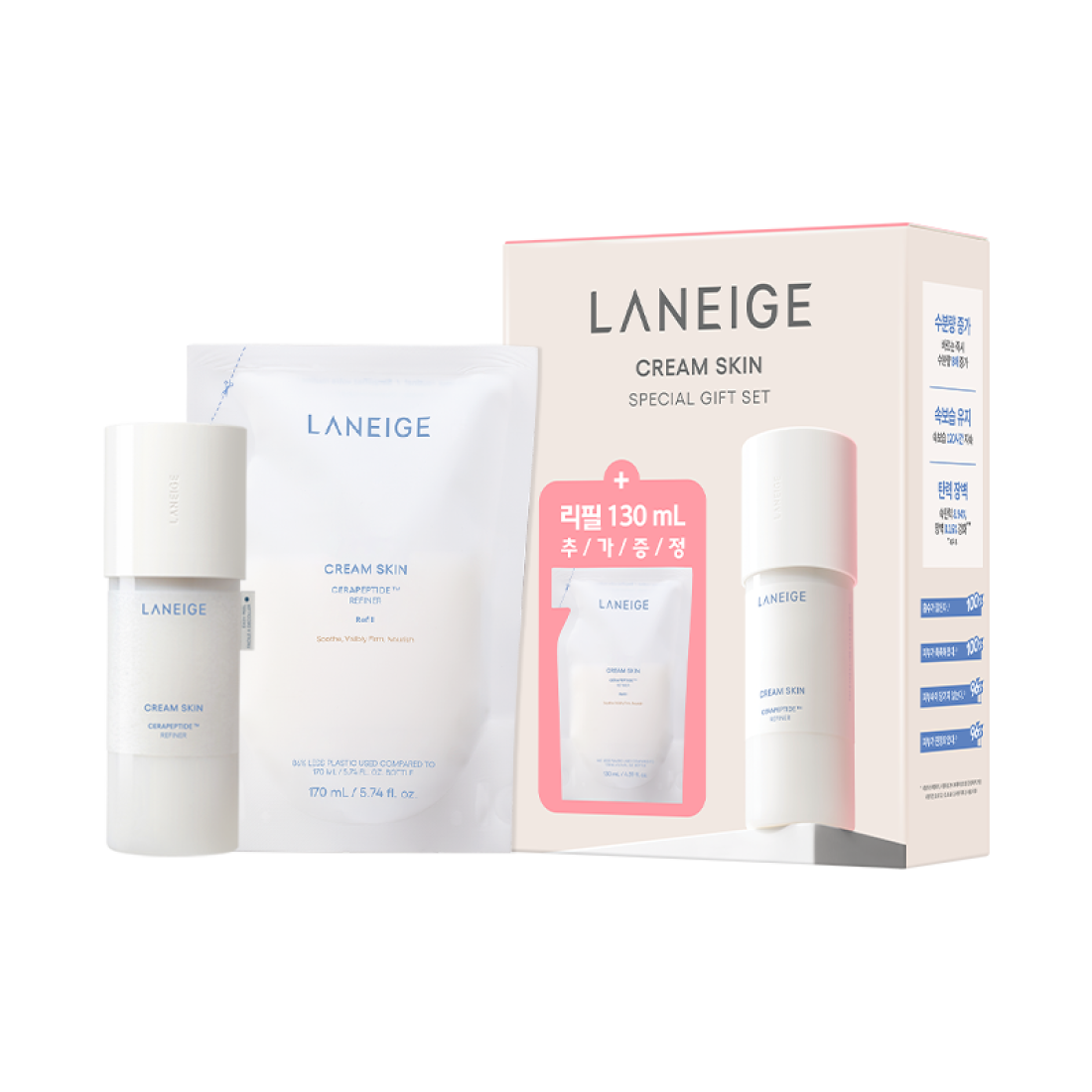 Nước Hoa Hồng Laneige Cream Skin Cerapeptide Refiner - Kallos Vietnam