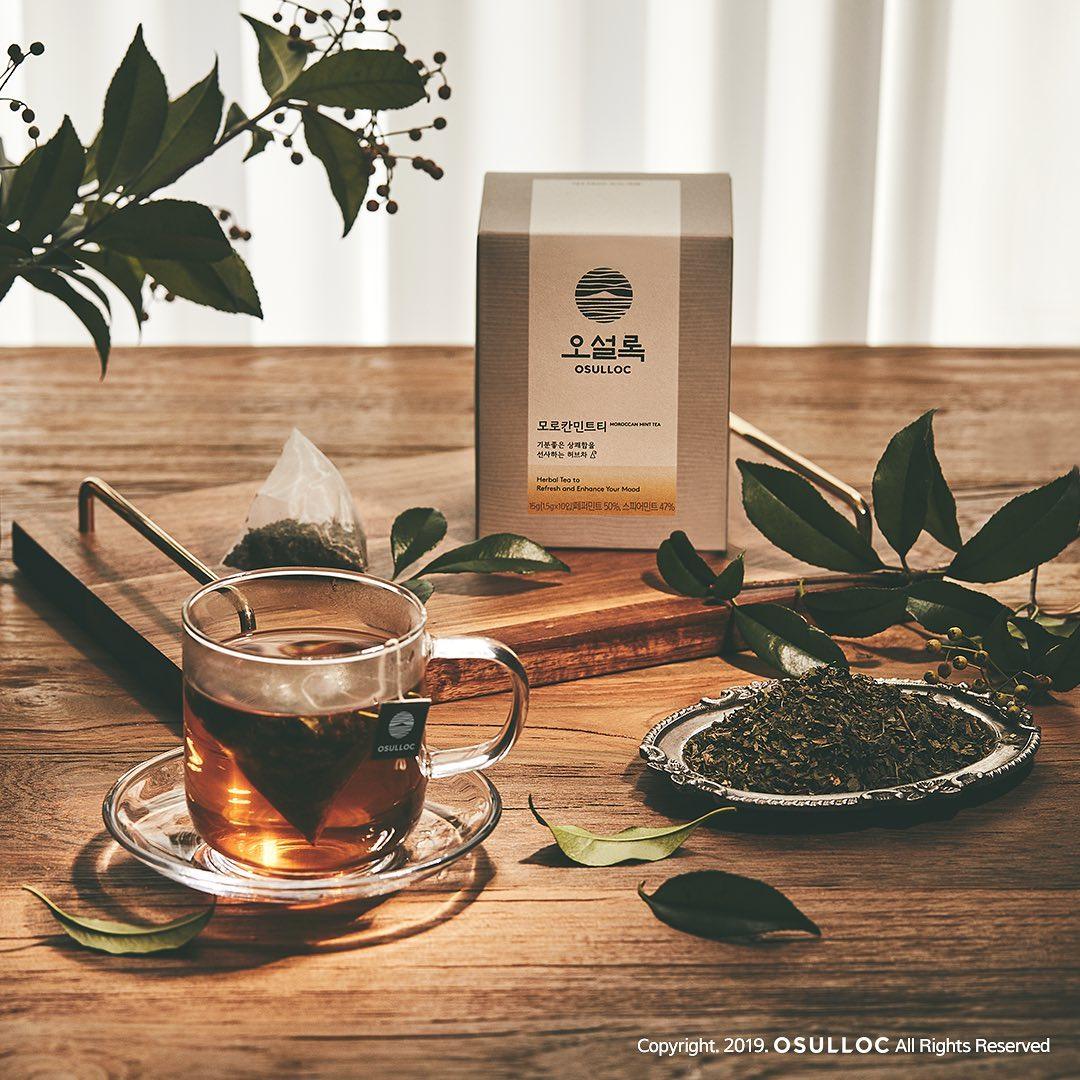 Trà Osulloc Moroccan Mint Tea - Kallos Vietnam