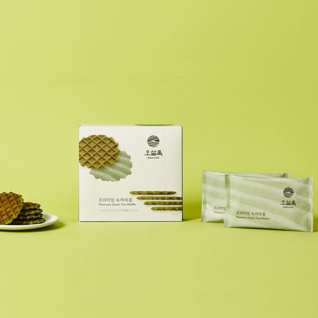 Bánh Osulloc Premium Green Tea Waffle - Kallos Vietnam