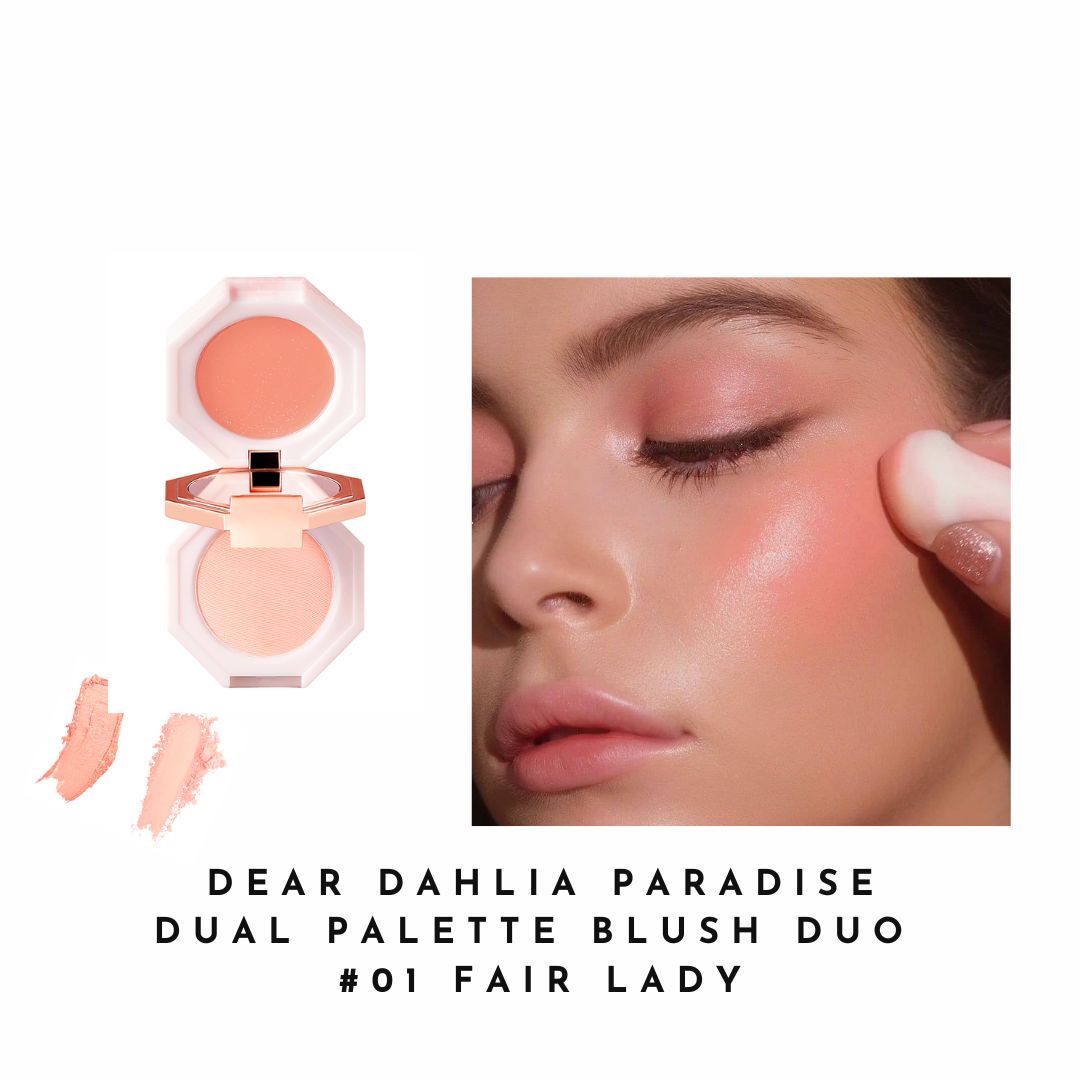 Phấn Má Hồng Dear Dahlia Paradise Dual Palette Blusher Duo - Kallos Vietnam