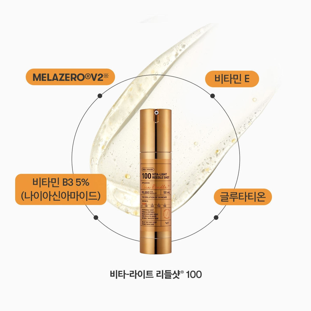 Tinh Chất VT Vita-Light Reedle Shot 100 Essence - Kallos Vietnam