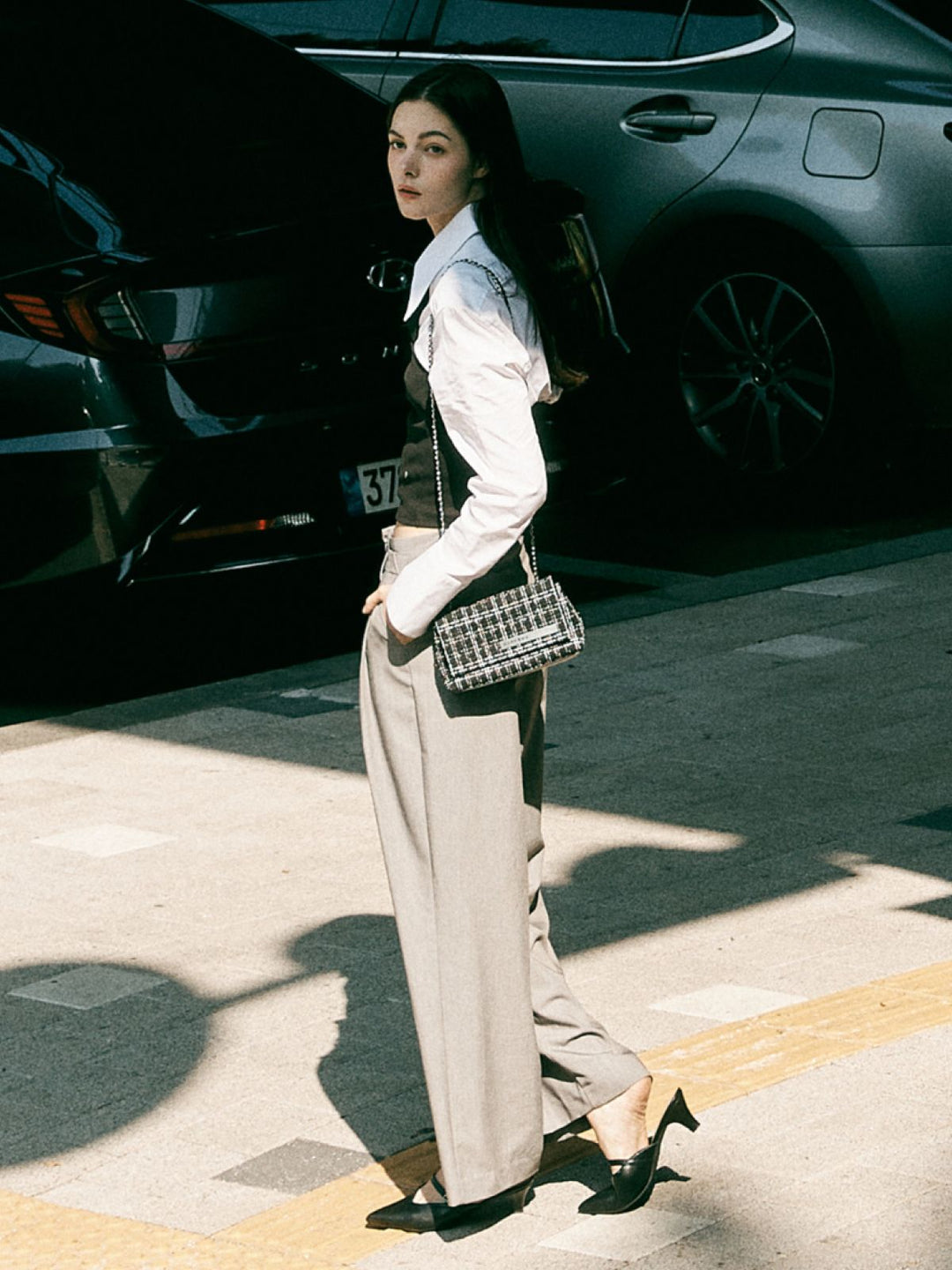 Túi MARHEN J Je T'aime Tweed - Kallos Vietnam