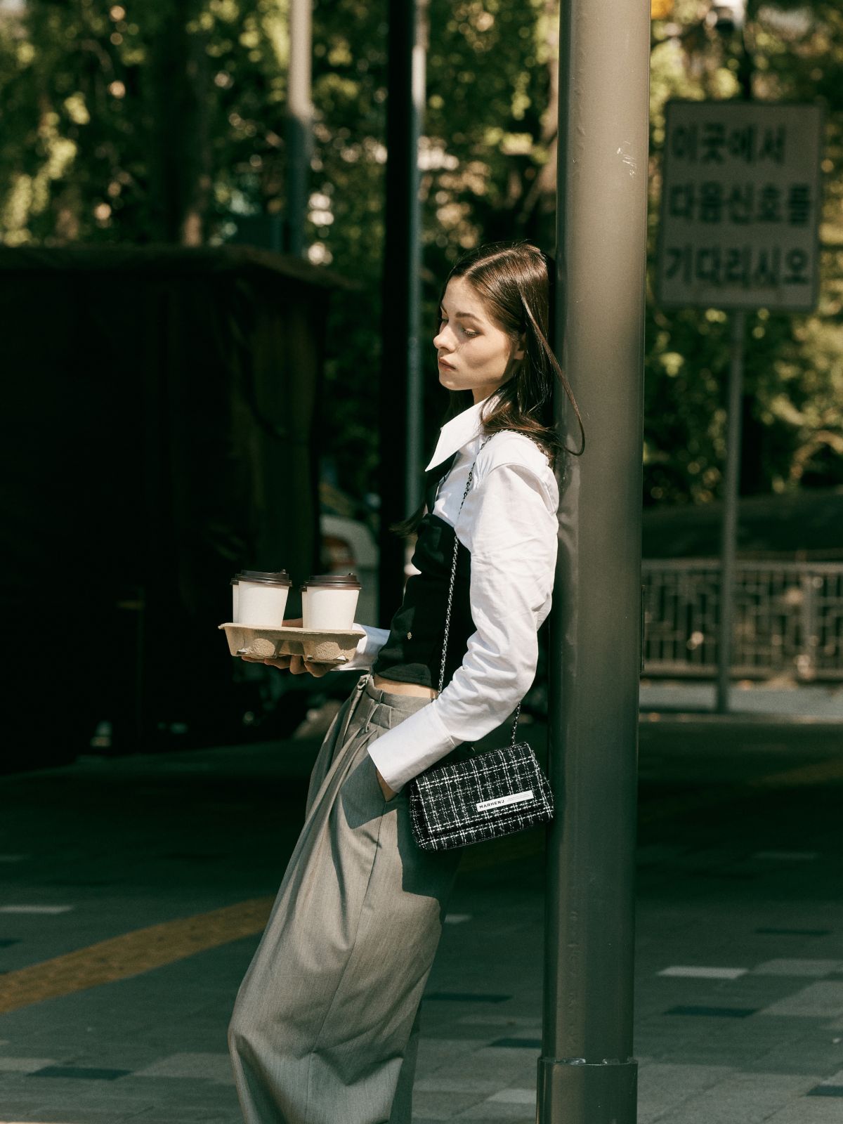 Túi MARHEN J Je T'aime Tweed - Kallos Vietnam