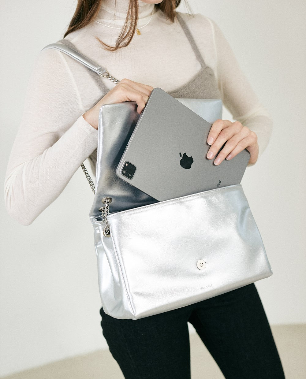 Túi MCLANEE Bronn Shoulder And Crossbody Bag #Silver - Kallos Vietnam