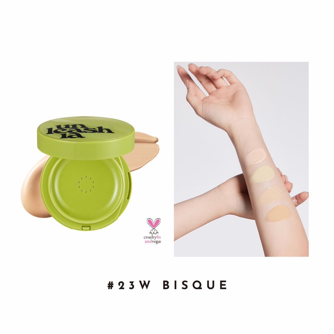 Phấn Nước UNLEASHIA Satin Wear Healthy Green Cushion - Kallos Vietnam