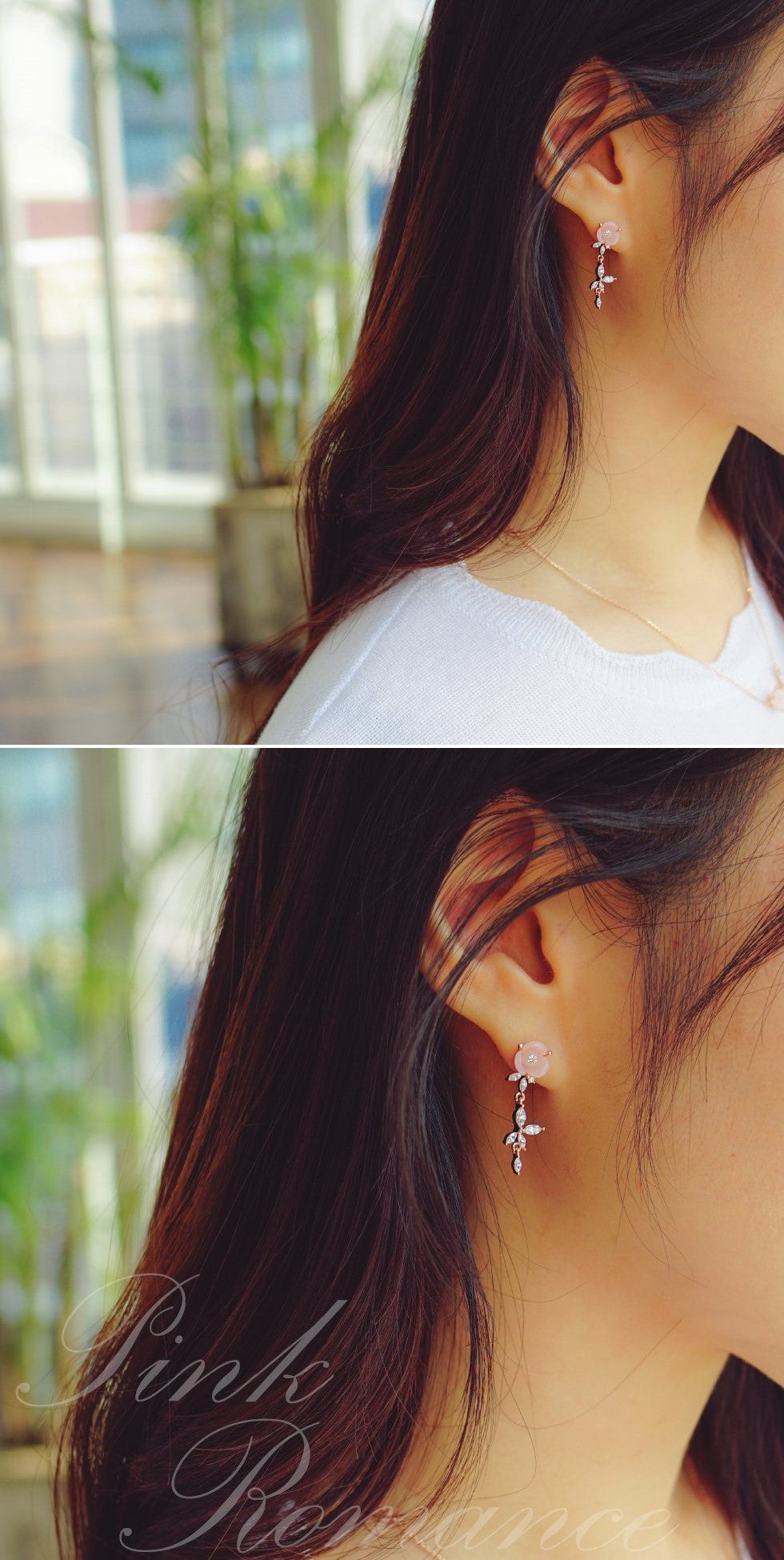 Bông Tai Wing Bling Pink Romance Earrings - Kallos Vietnam