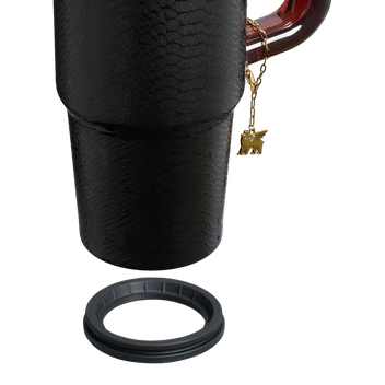 Bình Nước STANLEY Quencher Luxe H2.0 FlowState Tumbler #Black Snakeskin