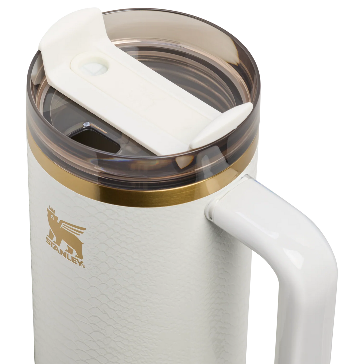 Bình Nước STANLEY Quencher Luxe H2.0 FlowState Tumbler #Pale Stone Snakeskin