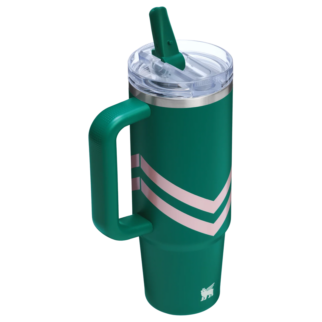 Bình Nước STANLEY Quencher ProTour Flip Straw Tumbler #Emerald Chevron