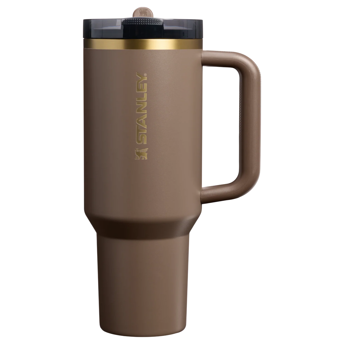 Bình Nước STANLEY Quencher ProTour Flip Straw Tumbler #Espresso Gold