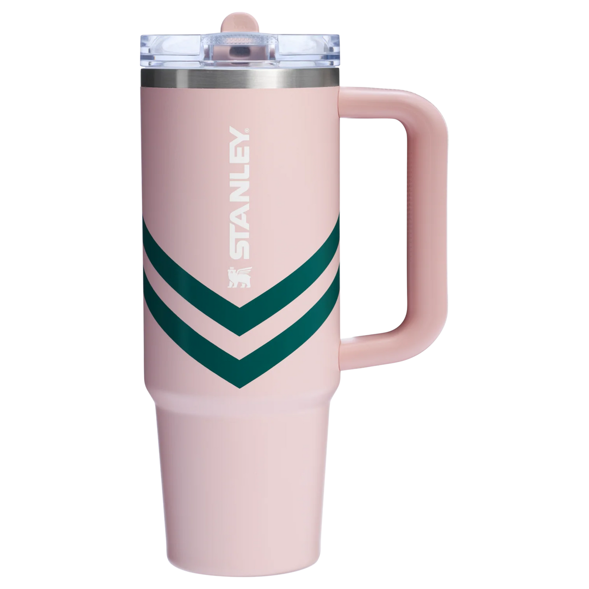 Bình Nước STANLEY Quencher ProTour Flip Straw Tumbler #Peach Whip Chevron