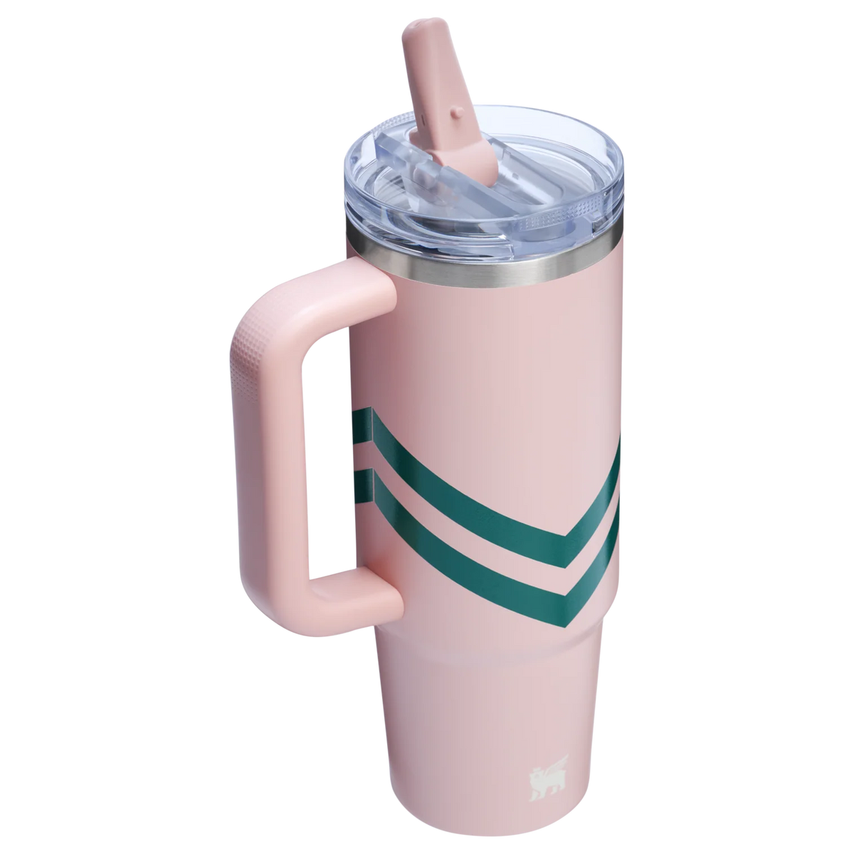 Bình Nước STANLEY Quencher ProTour Flip Straw Tumbler #Peach Whip Chevron
