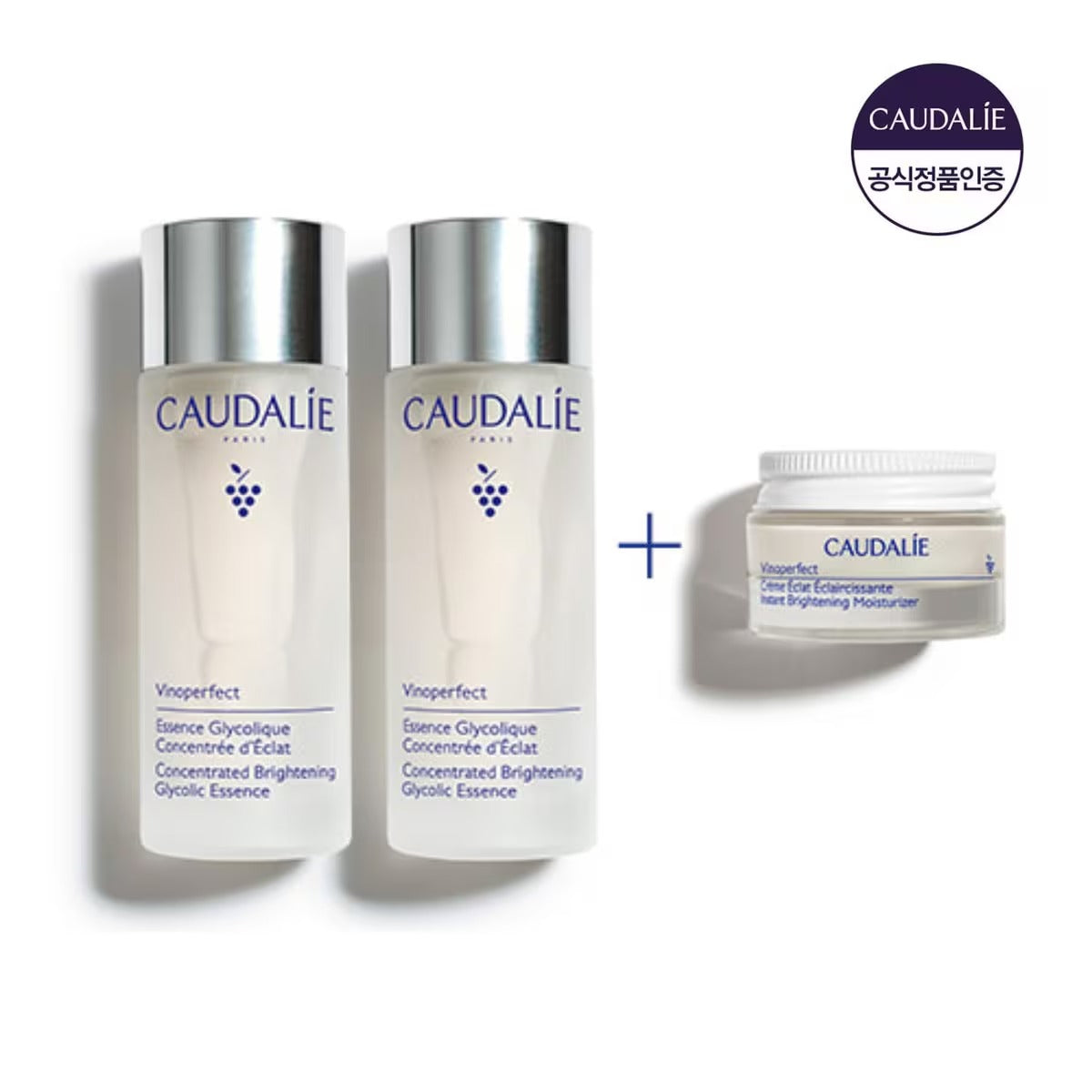 Bộ Nước Hoa Hồng Caudalie Vinoperfect Concentrated Brightening Glycolic Essence