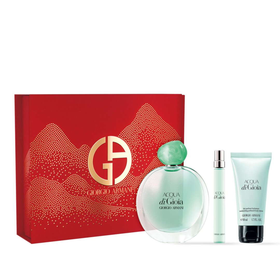 Bộ Quà Tặng ARMANI Acqua di Gioia Eau de Parfum 3-Piece Holiday Set - Kallos Vietnam
