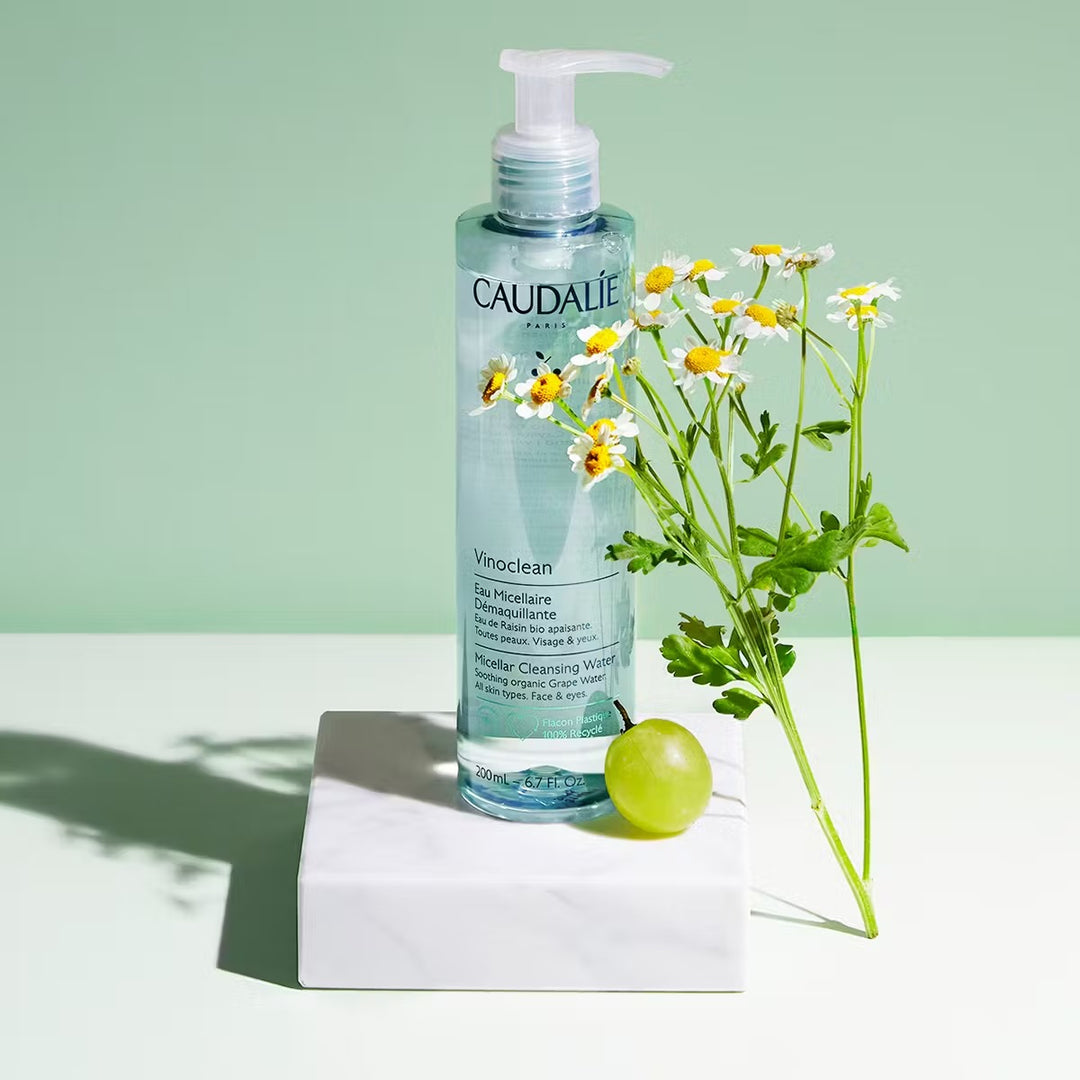 Bộ Quà Tặng Caudalie Vinoclean Cleansing Water & Cleansing Foam Set