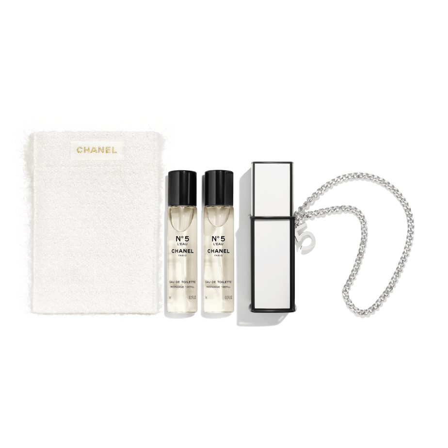 Bộ Quà Tặng CHANEL N°5 L'Eau Eau de Toilette Refillable Purse Spray - Kallos Vietnam