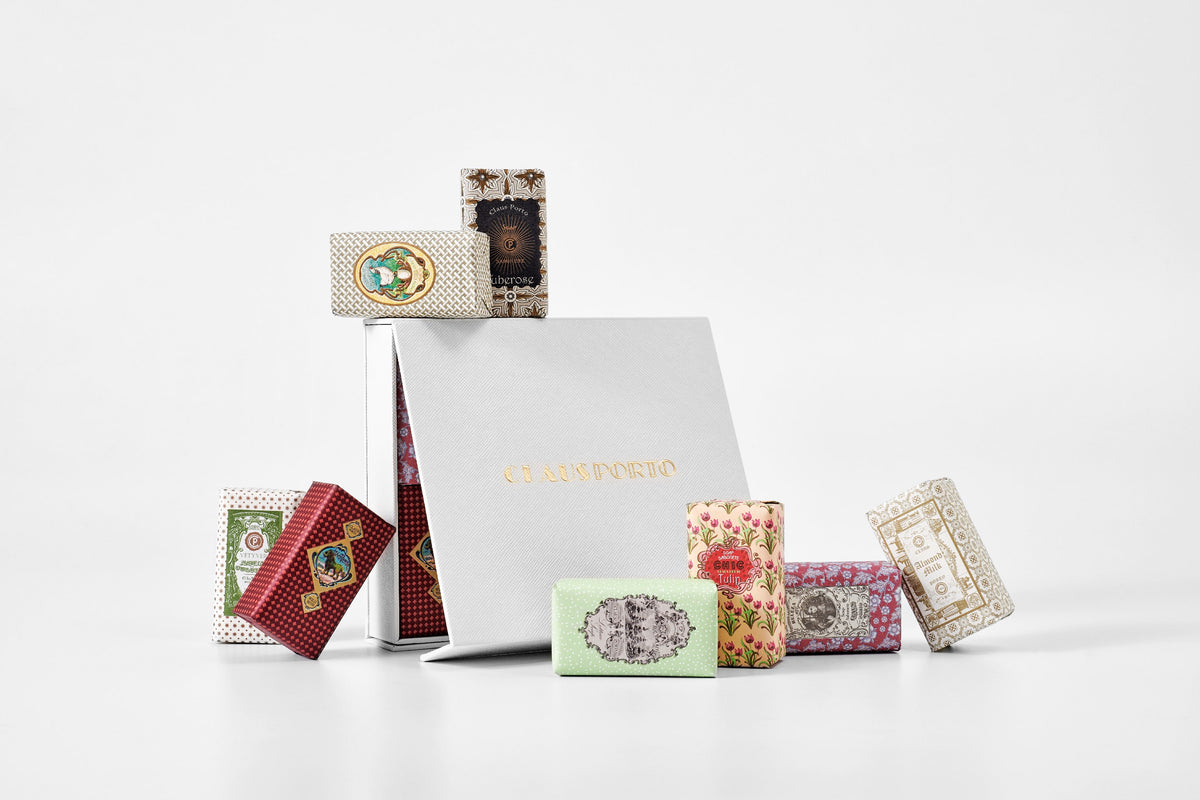 Bộ Quà Tặng Claus Porto Classico 8 Mini Soaps Gift Box