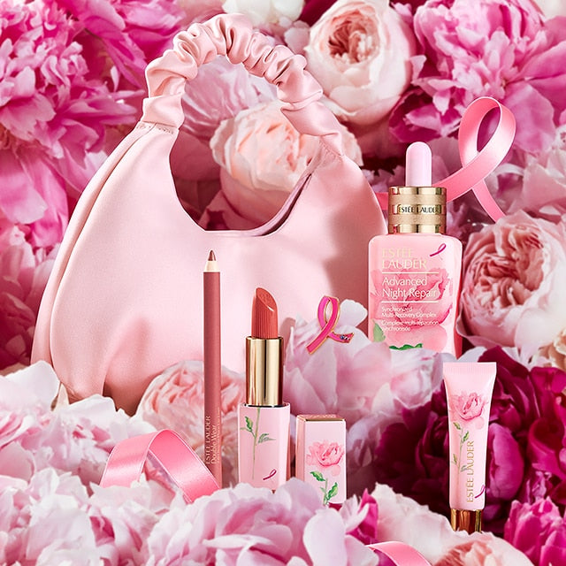 Bộ Quà Tặng ESTÉE LAUDER Limited Edition Pink Ribbon Advanced Night Repair Serum - Kallos Vietnam