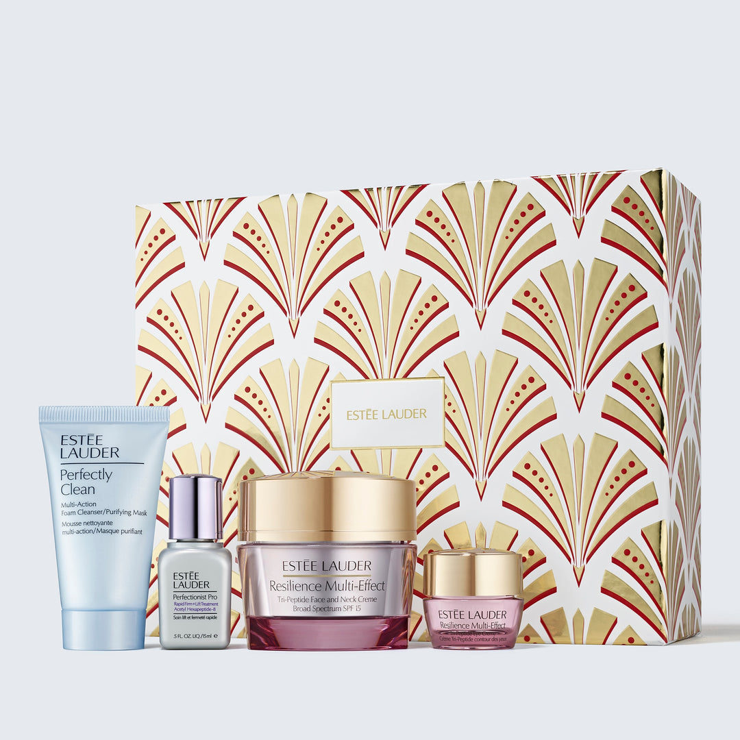 Bộ Quà Tặng ESTÉE LAUDER Resilience Moisturizer Holiday Skincare Set - Kallos Vietnam