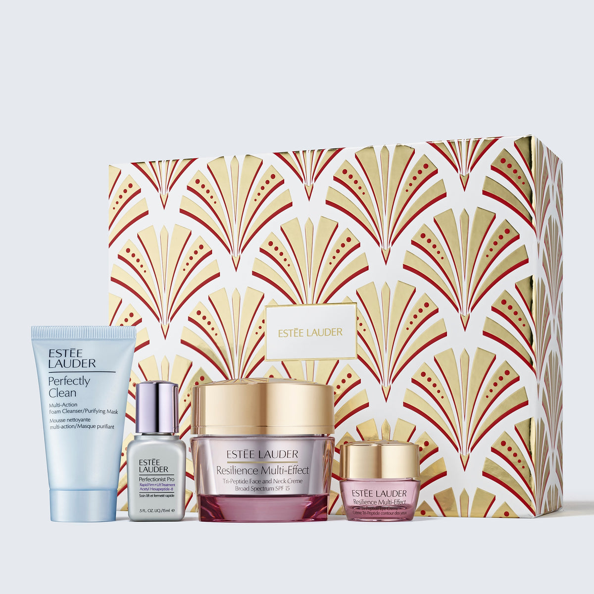 Bộ Quà Tặng ESTÉE LAUDER Resilience Moisturizer Holiday Skincare Set - Kallos Vietnam