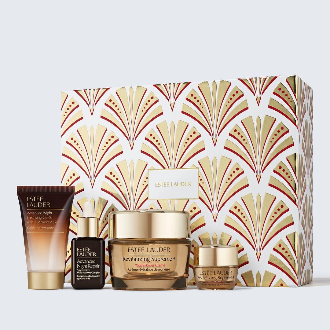 Bộ Quà Tặng ESTÉE LAUDER Revitalizing Supreme+ Moisturizer Holiday Skincare Set - Kallos Vietnam