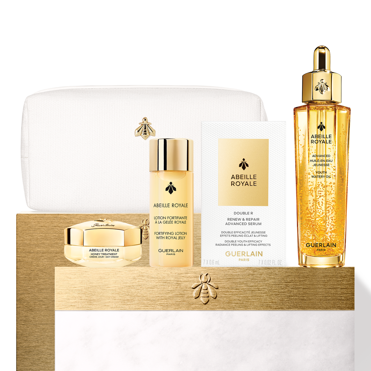 Bộ Quà Tặng GUERLAIN Abeille Royale Revitalizing Ritual Set - Kallos Vietnam