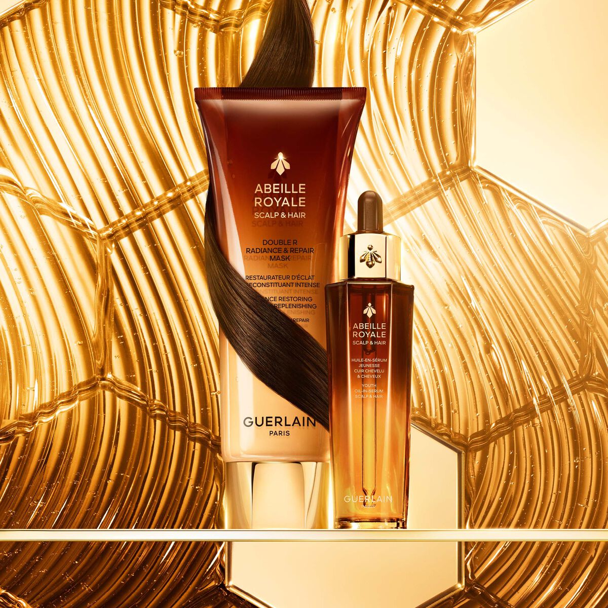 Bộ Quà Tặng GUERLAIN Abeille Royale Scalp & Hair Youth Ritual - Kallos Vietnam