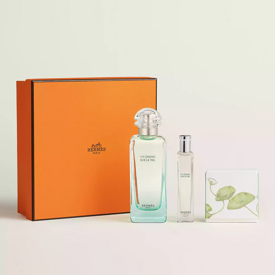 Bộ Quà Tặng HERMÈS Un Jardin sur le Nil Eau de Toilette Gift Set - Kallos Vietnam