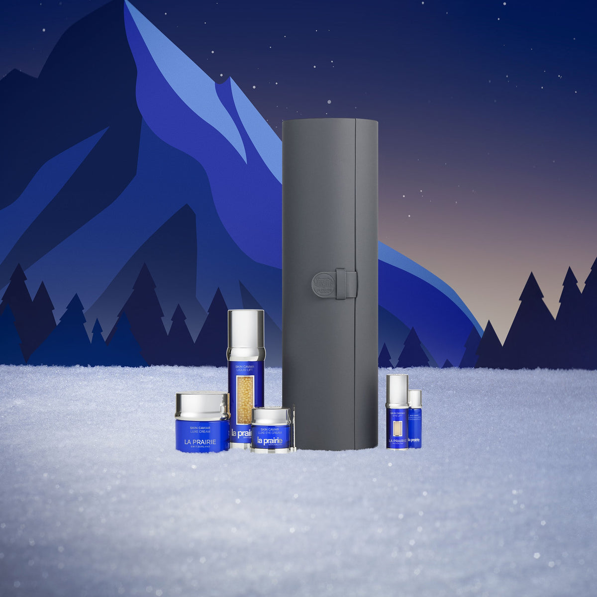 Bộ Quà Tặng LA PRAIRIE Skin Caviar Limited Edition Face & Eye Set #Version 1 - Kallos Vietnam