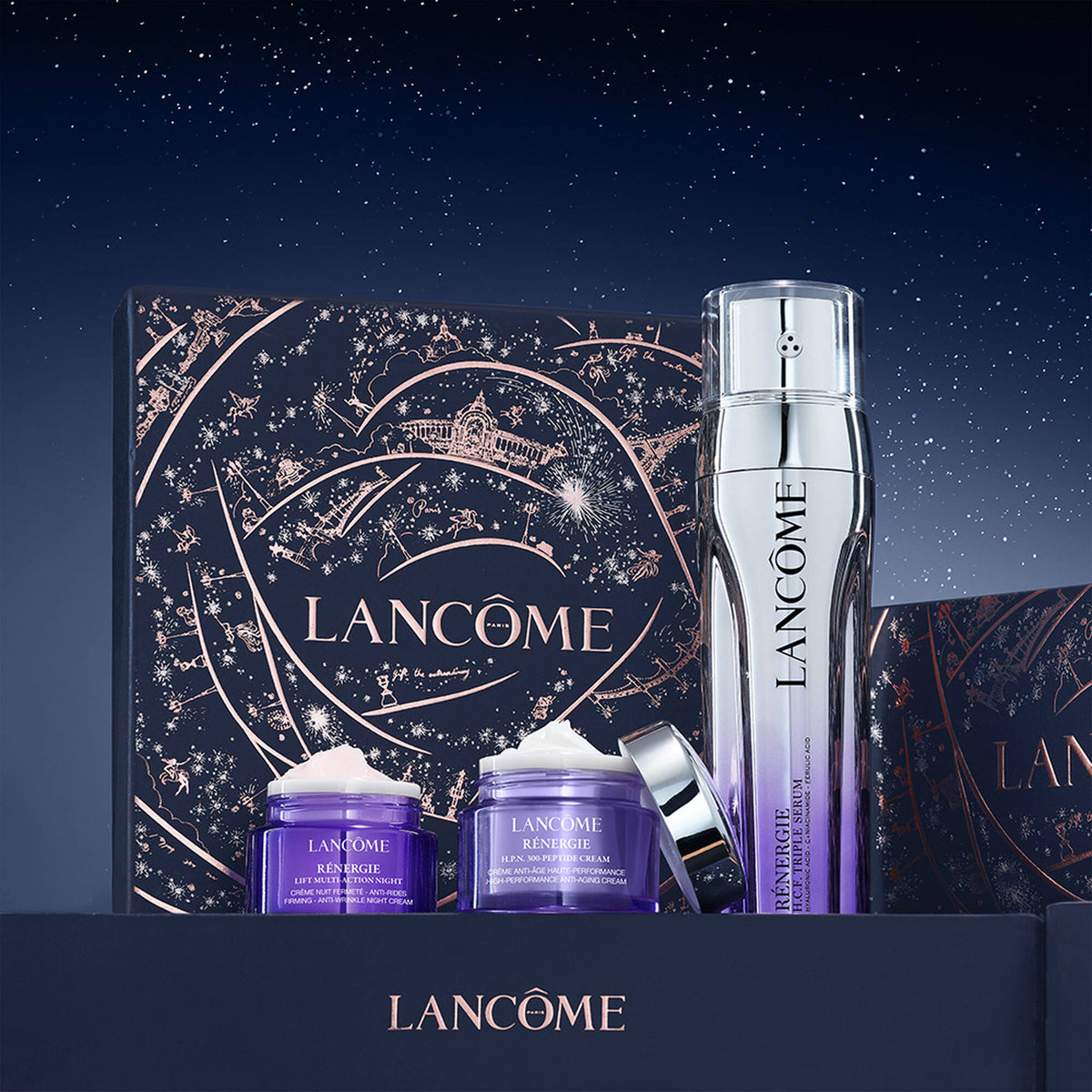 Bộ Quà Tặng LANCÔME Rénergie H.C.F. Triple Serum 2024 Holiday Gift Set - Kallos Vietnam