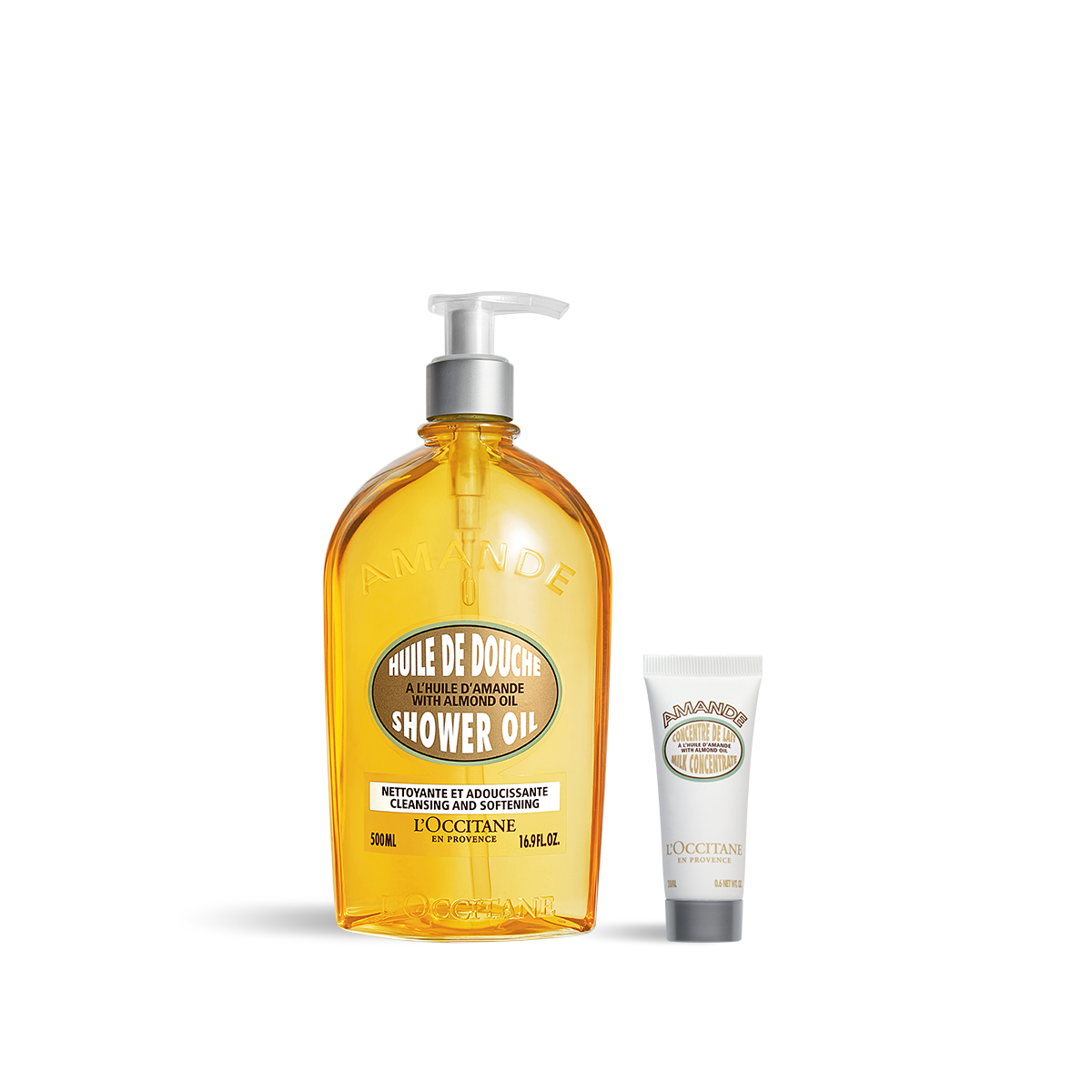 Bộ Quà Tặng L'OCCITANE Almond Shower Oil Set 500mL - Kallos Vietnam