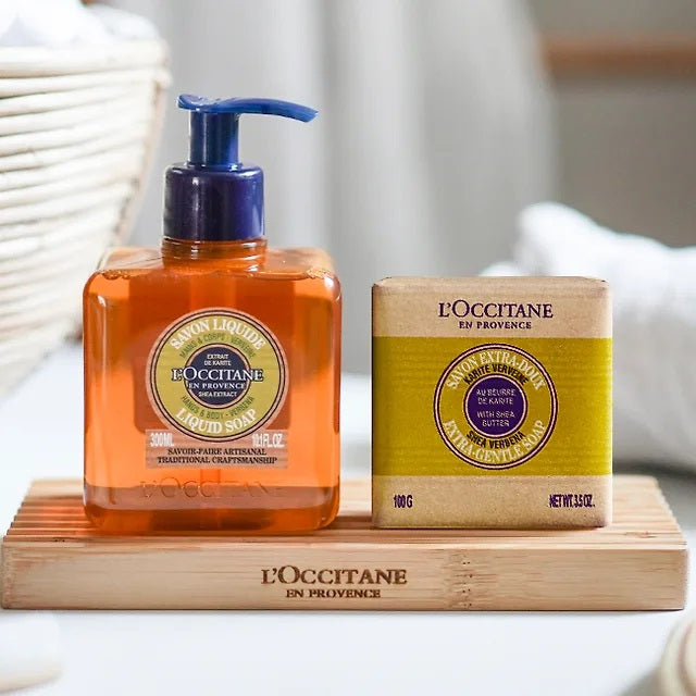 Bộ Quà Tặng L'OCCITANE Home Hand Wash & Soap Tray Gift