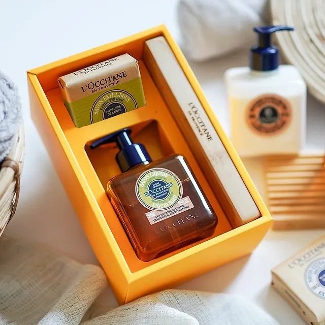 Bộ Quà Tặng L'OCCITANE Home Hand Wash & Soap Tray Gift