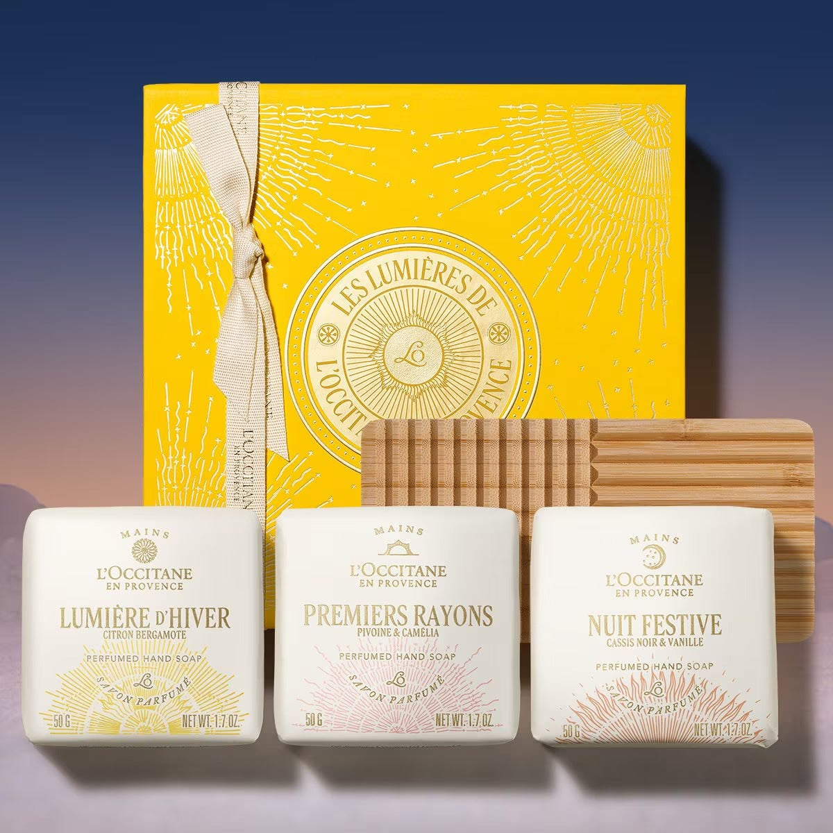 Bộ Quà Tặng L'OCCITANE Perfumed Soap Trio Set Holiday 2025
