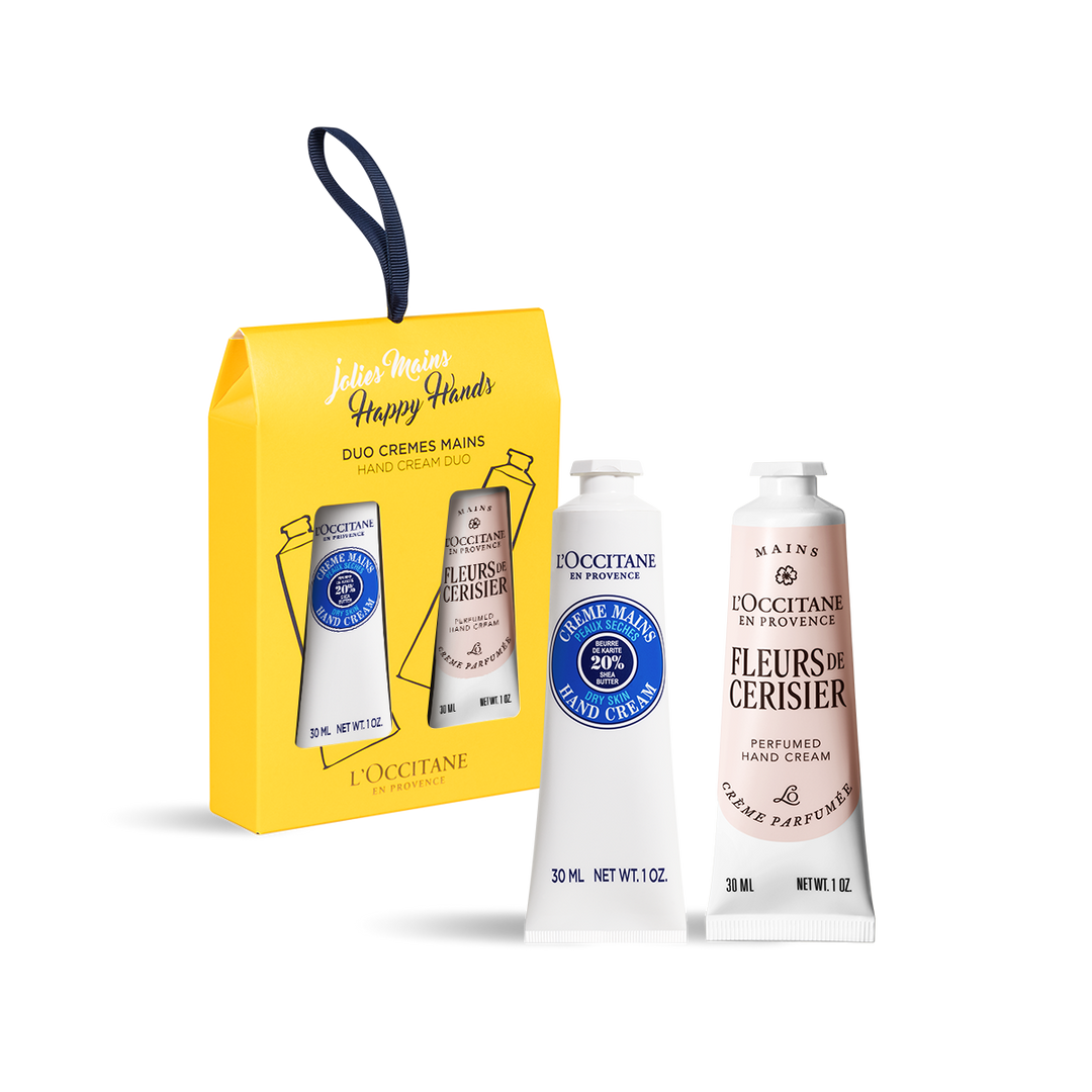 Bộ Quà Tặng L'OCCITANE Shea & Cherry Hand Cream Duo